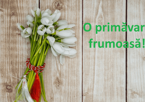 Mesaje de 1 Martie 2026 - urări și felicitări de primăvară