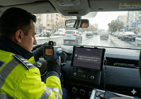 O conversație cu ChatGpt, folosită de Poliție ca probă într-un proces cu un șofer profesionist lăsat fără permis. Ce au decis judecătorii