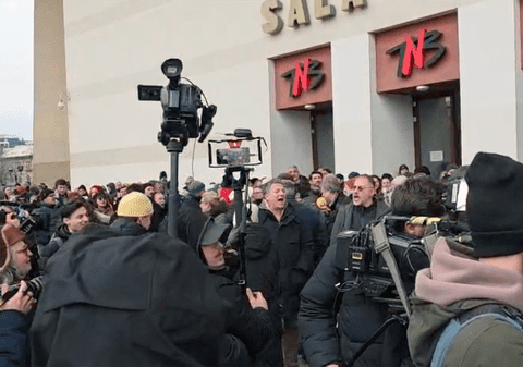 Ce nu s-a văzut la televizor din protestul actorilor de la TNB: monodrama unui dramaturg