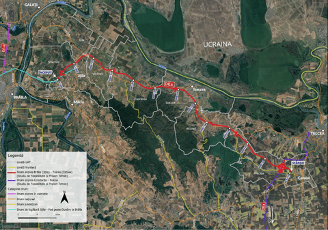 CNIR a dat undă verde pentru Drumul Expres Brăila - Tulcea: „Va pune în valoare potențialul turistic al Deltei Dunării”