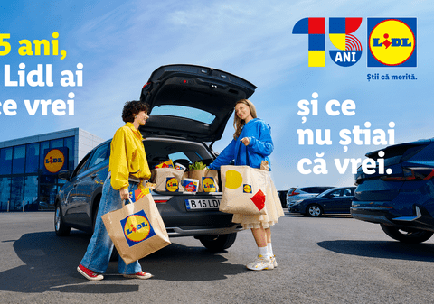 De 15 ani, la Lidl ai tot ce vrei și ce nu știai că vrei: experiențe și premii pentru fiecare