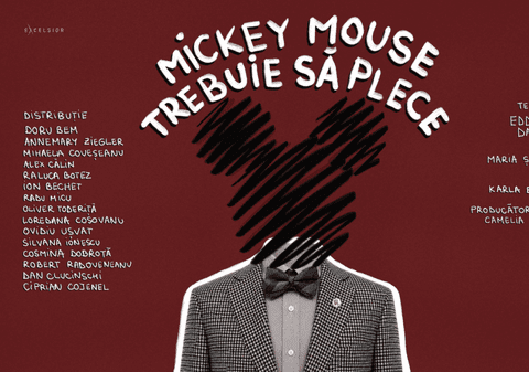 Teatrul EXCELSIOR anunță premiera spectacolului itinerant MICKEY MOUSE TREBUIE SĂ PLECE, un traseu performativ prin culisele unui liceu aflat în pragul imploziei