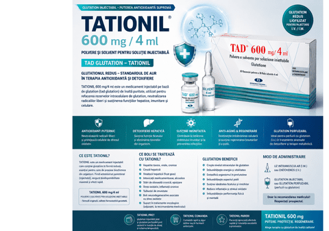 Tad Glutation 600 mg / 4 ml. Beneficii și utilizări