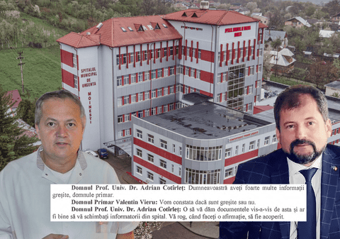 Ce au scos la iveală verificările de la spitalul din Moinești după moartea unei paciente de 50 de ani. Război deschis între primar și managerul instituției: „Ar trebui să vă schimbați informatorii din spital” 