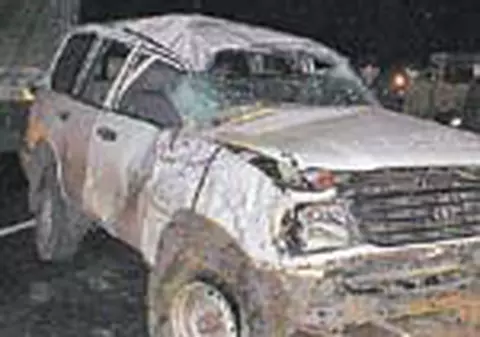 Masina ONU s-a rasturnat in Mehedinti