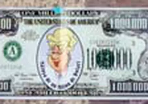 S-a lansat bancnota 'Matusa de un milion de dolari'