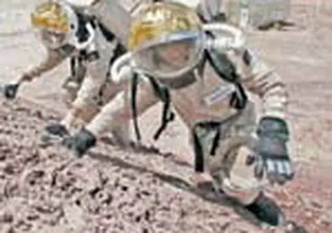 'Martienii' din desert