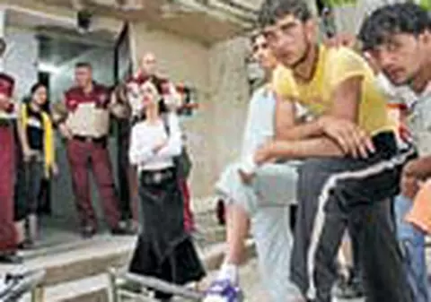 Evacuati din maghernite