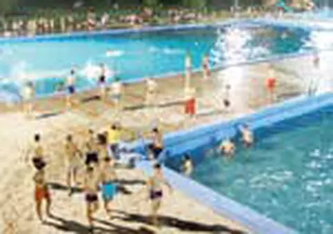 Miezul noptii la strand