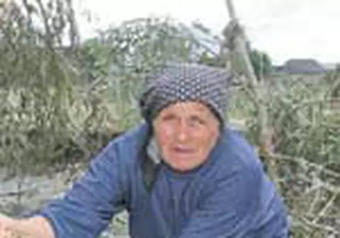 'Am stat trei ore agatata de copaci si buruieni'