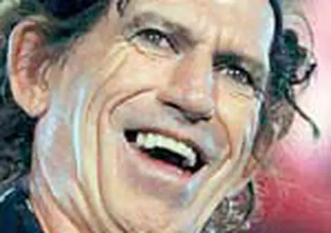 Chitaristul de la Rolling Stones a prizat cenusa tatalui sau