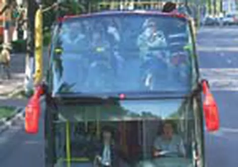 Autobuzele cu etaj circula in Mamaia