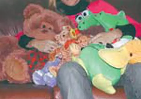 Potec vrea mancare de la mama