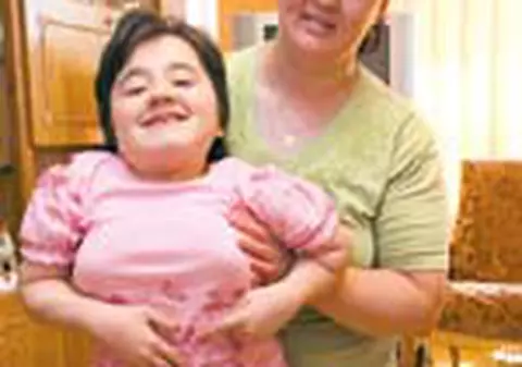 Sorina a mers pentru prima data