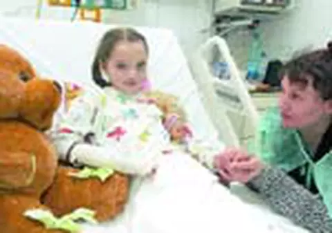 Amanda, mutata la alt spital