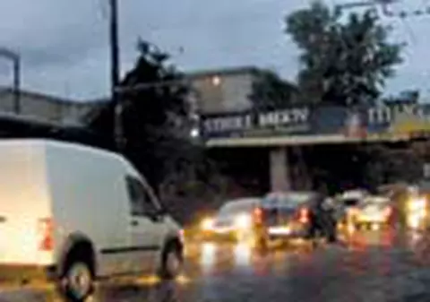 Brasovul, paralizat de ploi