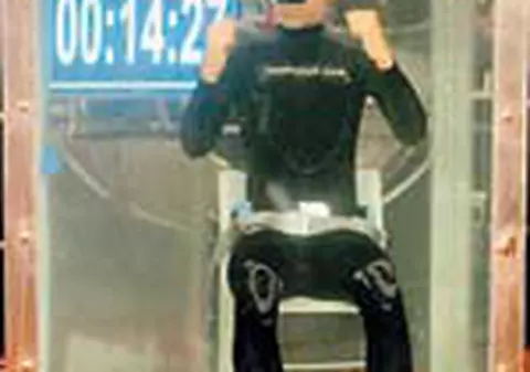 Si-a tinut respiratia 15 minute si 2 secunde