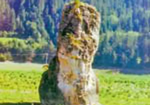 'Piatra dracului' se muta noaptea