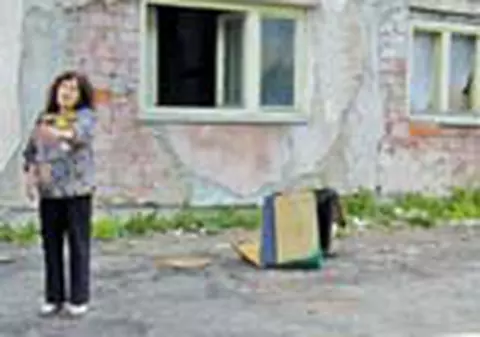 Canapeaua aruncata pe geam a strivit un copil