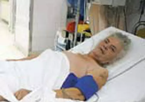 'Gerul m-a lasat fara picioare'