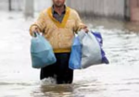 Pericol de inundatii in Moldova si Muntenia