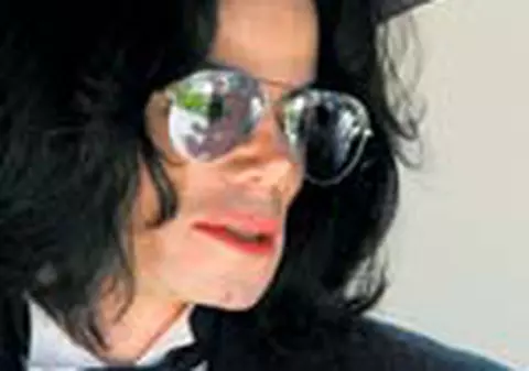 Michael Jackson, la sapa de lemn