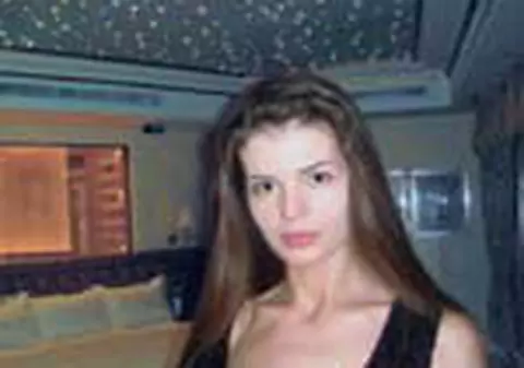 Monica a avut tavan cu stelute, chiar si in Italia!