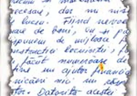 'Am nevoie de mana de lucru pentru a ridica din nou casa'