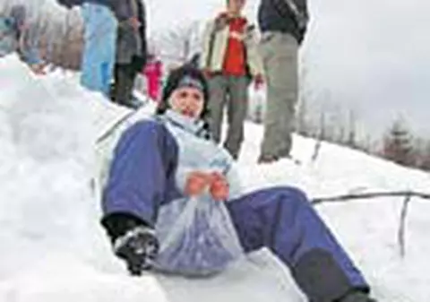 Zapada de 30 cm in Prahova
