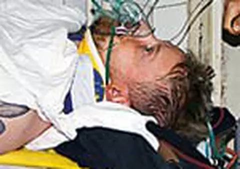 Un american de la 'Kogalniceanu', accidentat grav
