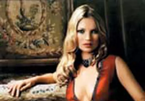 Kate Moss este cea mai senzuala femeie