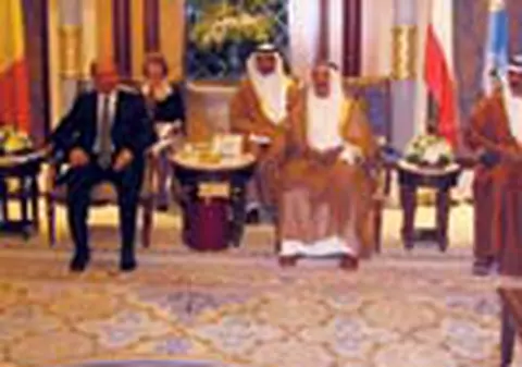 Aici a fost primit Basescu in Kuweit!