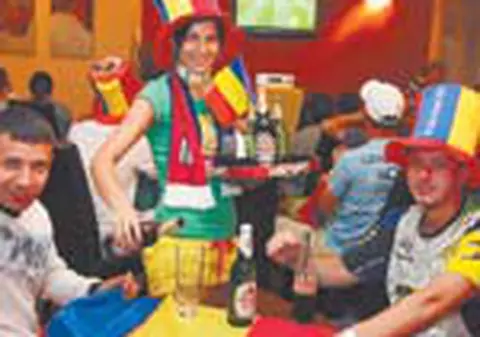 Au vazut meciul la munca