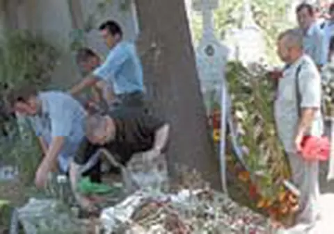 Inmormantat de ziua lui