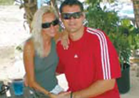 Catrinel Sandu, in a doua luna de miere cu sotul ei