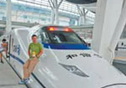 Am mers cu 'trenul glont'