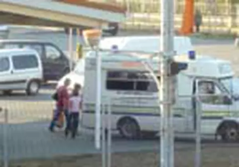 Cu ambulanta la cumparaturi