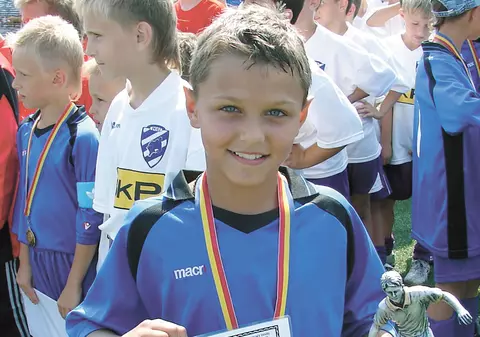 La 9 ani, George Ganea e «maşină de dat goluri»