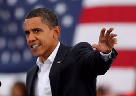 Campanie întreruptă pentru Obama