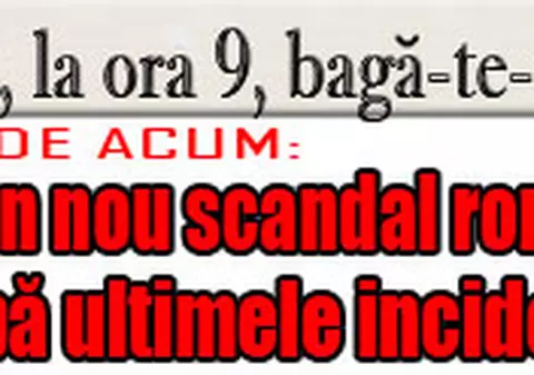O 9 părere: Va începe un nou scandal româno-italian?