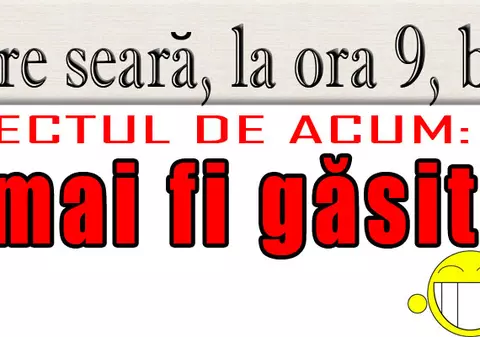 O 9 părere: Va mai fi găsită Elodia?