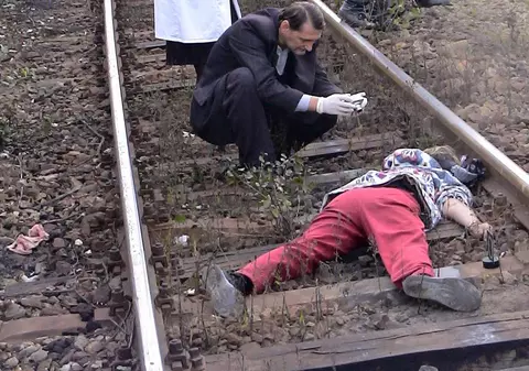 Moarte suspectă pe calea ferată