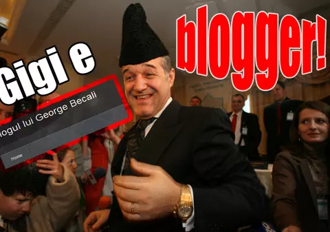 Gigi şi-a "tras" blog!