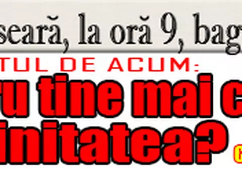 O 9 părere: Pentru tine mai contează virginitatea?