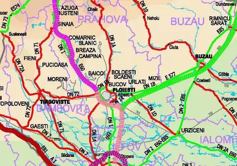 Accident rutier grav pe DN 1 B