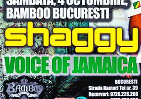 Shaggy cântă mâine în Bamboo