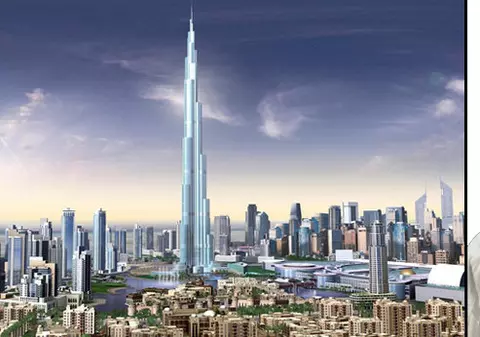 Turn înalt de un kilometru în Dubai