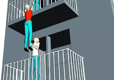 «Ajutor! Nu vreau să mor!»