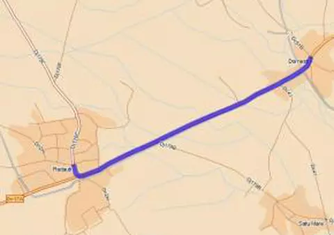 Au căzut cu maşina de pe pod