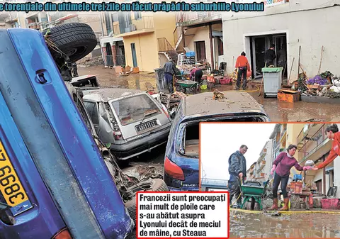 Pe stelişti îi aşteaptă potopul la Lyon